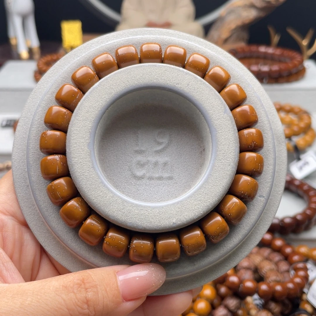 紫金鼠手串紫金鼠实心道珠全品10.1