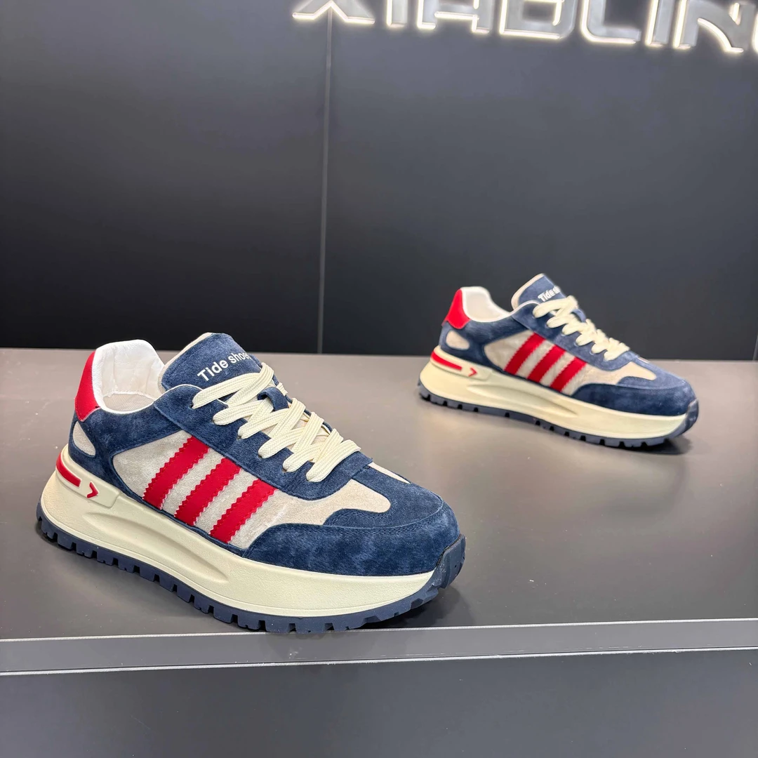 潮鞋男鞋男士开车专用鞋休闲运动户外跑步鞋男款男式爆款2025新款