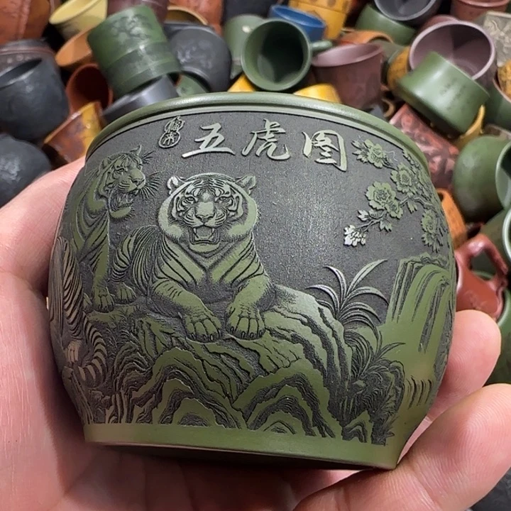 茶杯紫砂全手工制作工艺