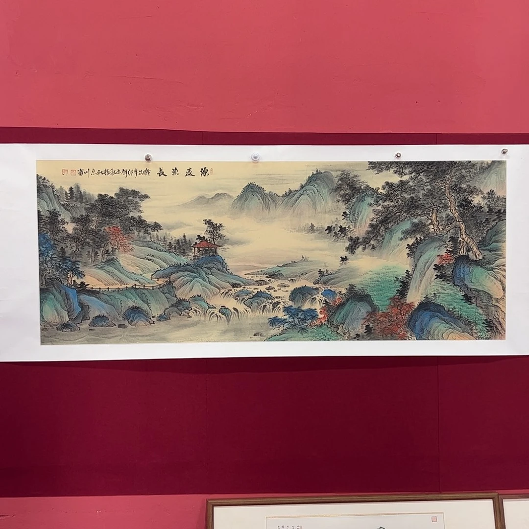 国画李川浦画家作品