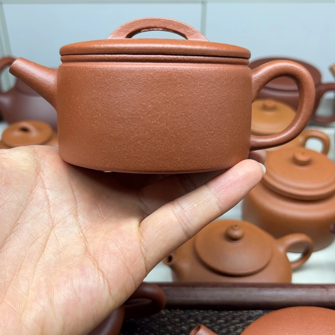 紫砂茶壶汉瓦微瑕200cccc