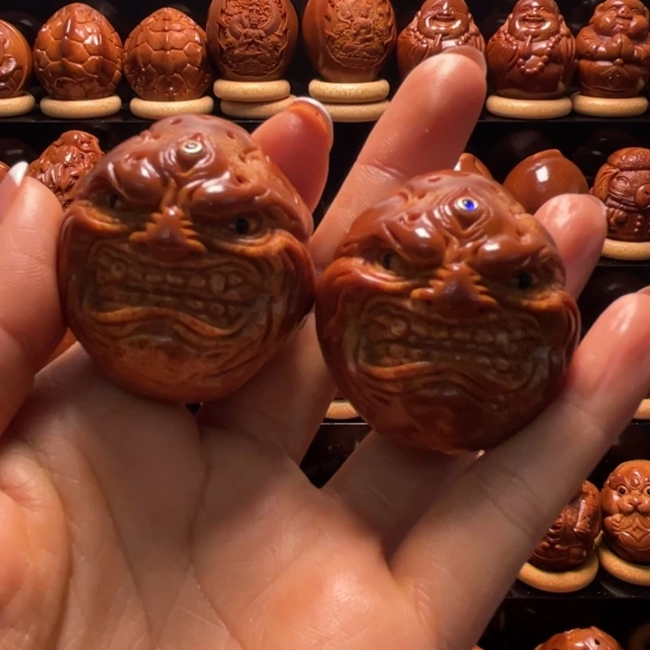 大***波橄榄核把件88888888