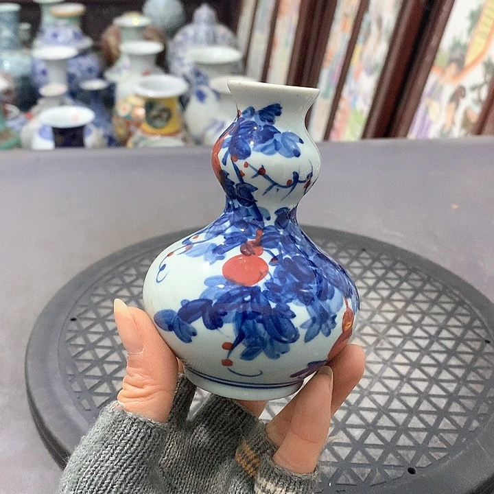 陶摆件博古架陶瓷摆件