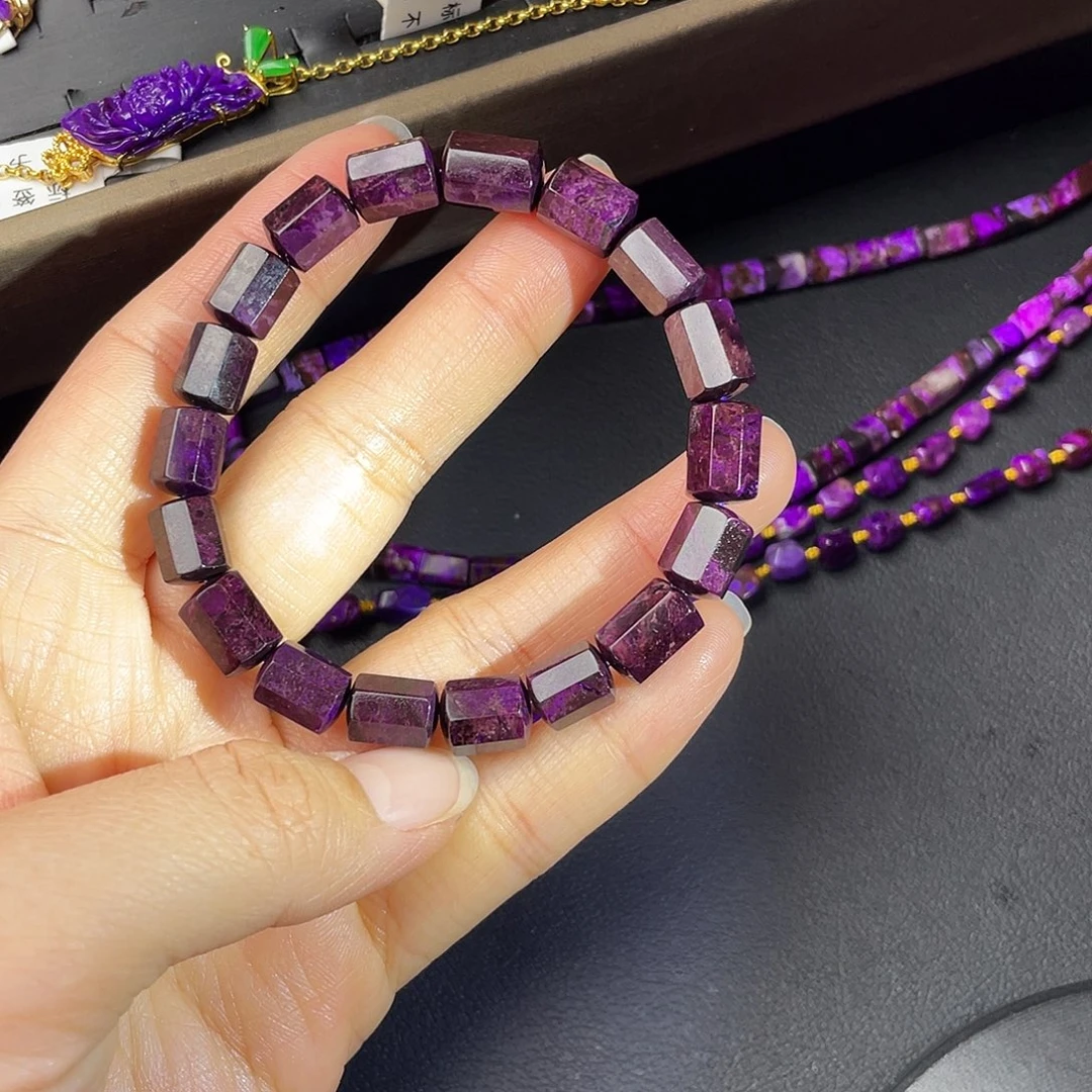 苏纪石（舒俱来）未镶嵌手链