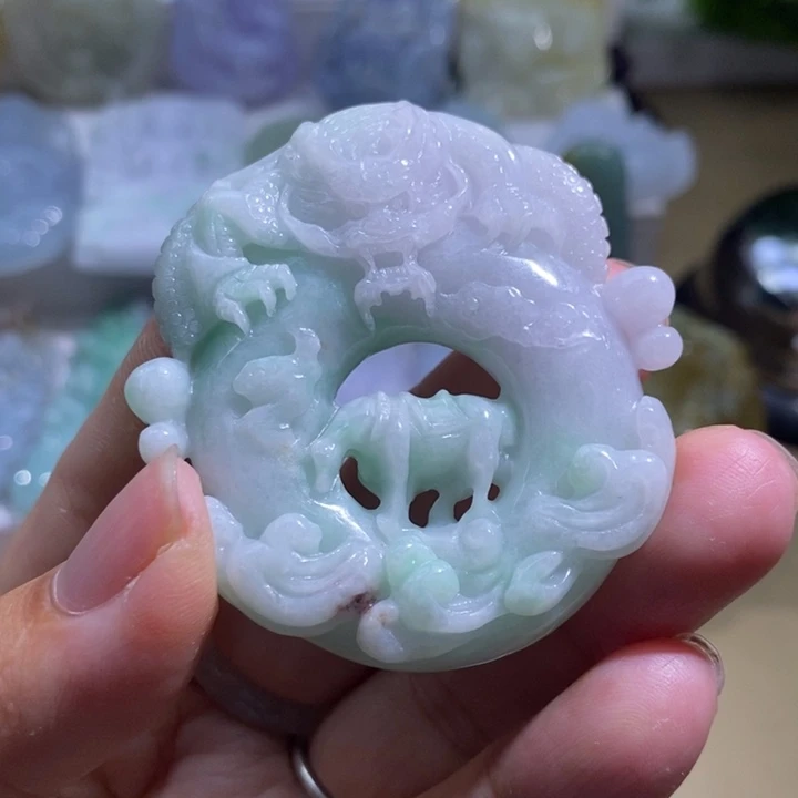 【闪购商品】颈饰未镶嵌翡翠龙马