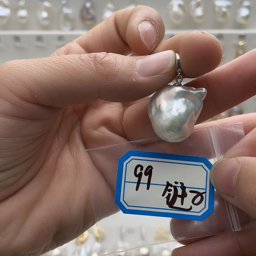 淡水珍珠颈饰未镶嵌小***麻