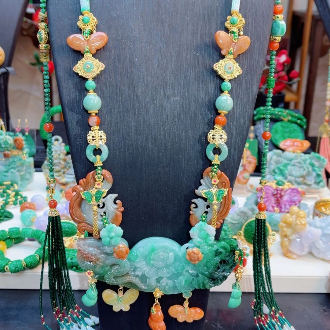 翡翠颈饰合金48小时鉴赏期