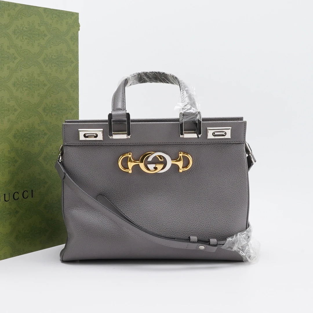 95新 GUCCI/古驰 【白菜】zumi手提单肩包小号鱼子酱/BG23007382