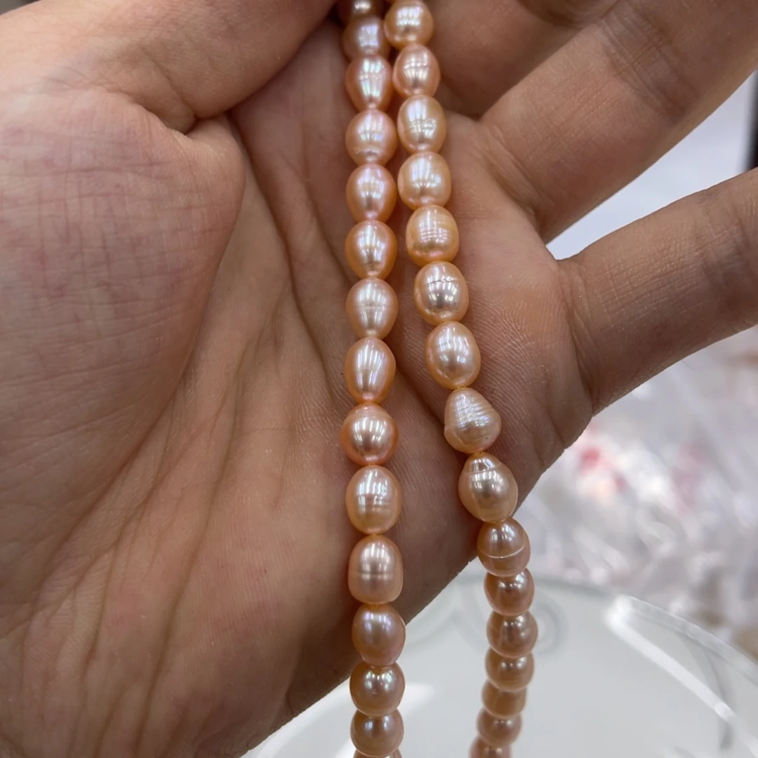 淡水珍珠合金颈饰02436