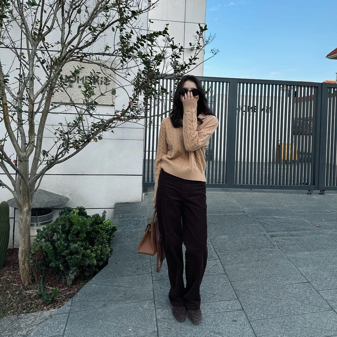 MBNL-F“古影灯芯绒” 极简肌理感100%棉休闲裤 秦磊XM-XKZ3999