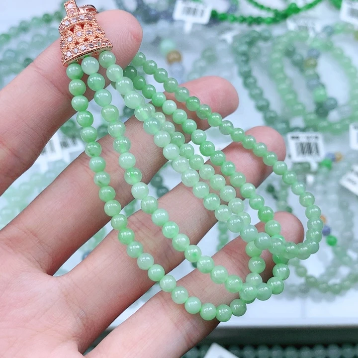 未镶嵌手链翡翠翡翠