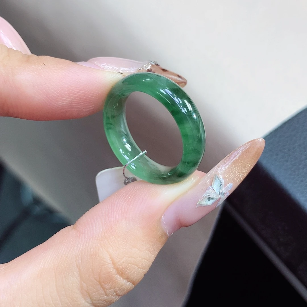 未镶嵌戒指翡翠14号