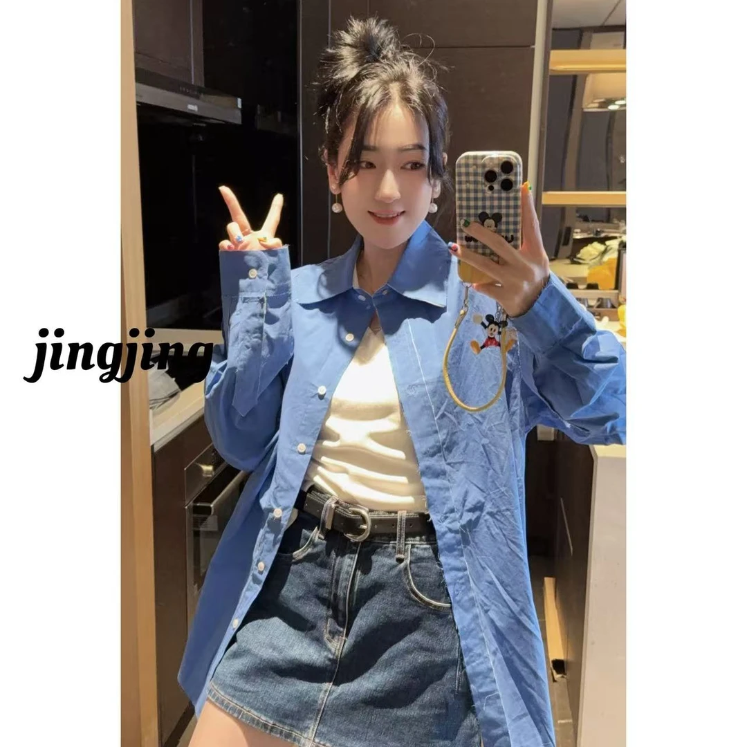 夏季新款休闲百搭彩色衬衫（UUS1）