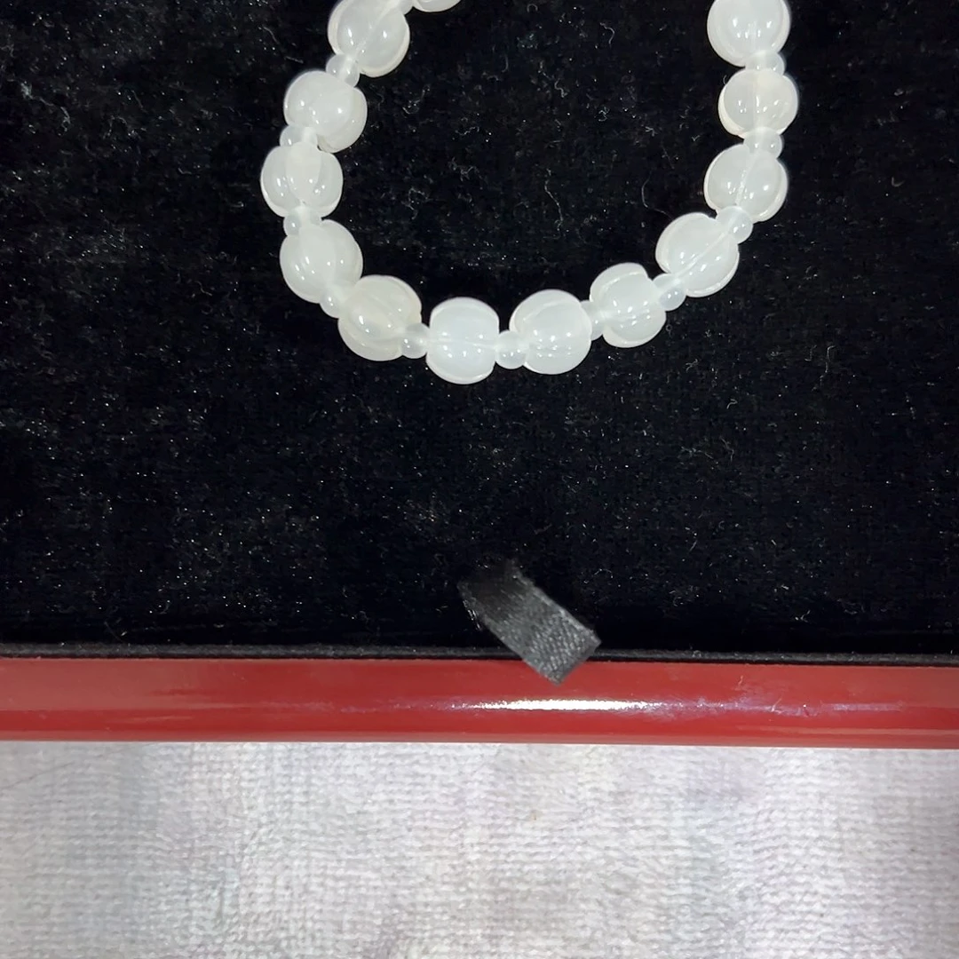 和田玉（白玉）未镶嵌手链