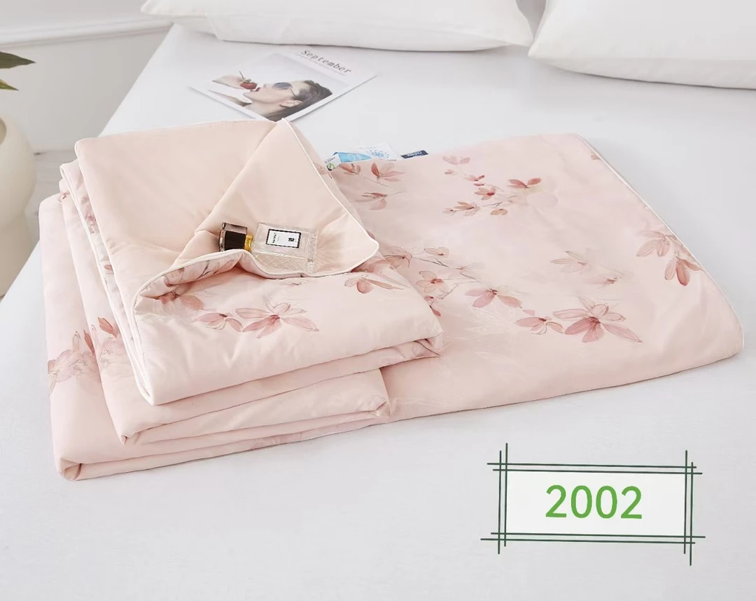 【花蔓轻语】水光被-凉感更翻倍锦氨凉感纱冰凉夏凉被水润丝滑