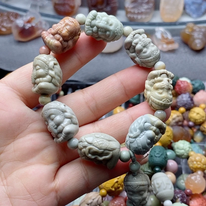 【闪购商品】未镶嵌手串定制石英质玉