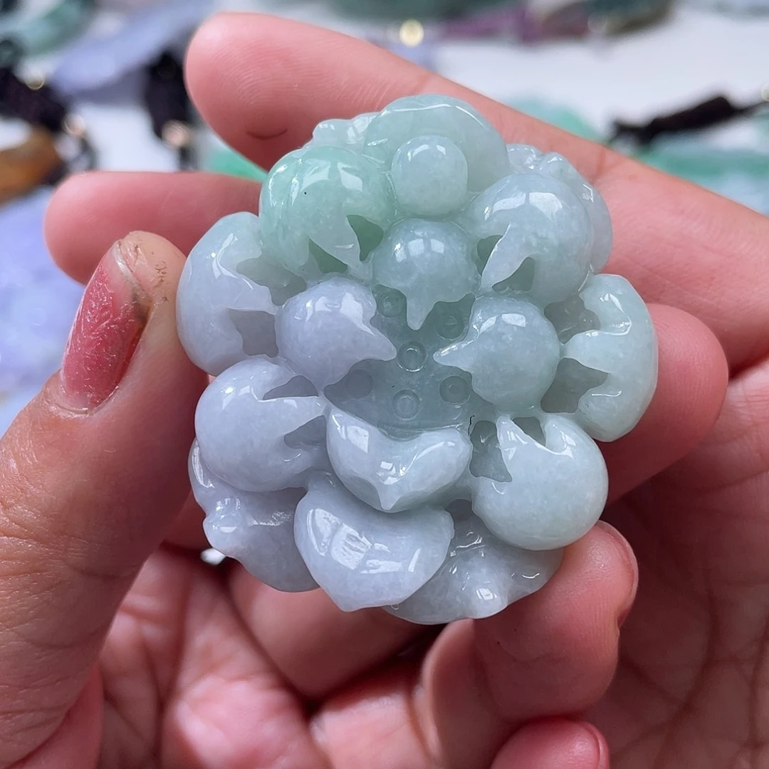 颈饰未镶嵌翡翠翡玉缘翡翠