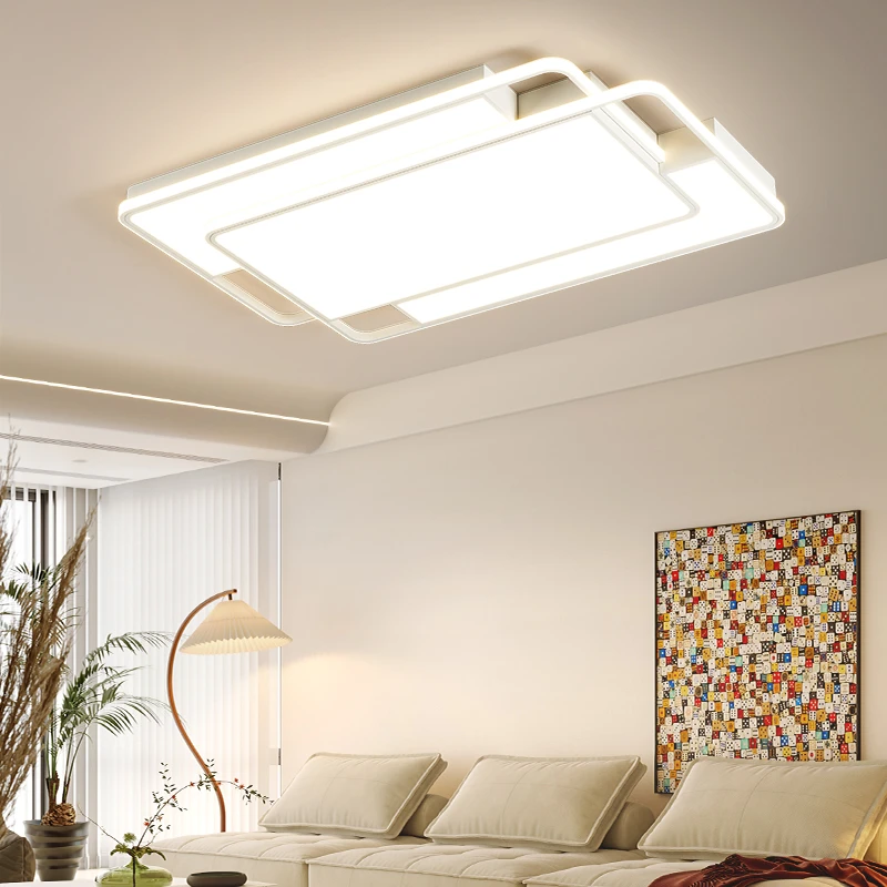 工厂冲量福利-护眼高亮大面积发光吸顶灯现代简约时尚全屋吸顶灯