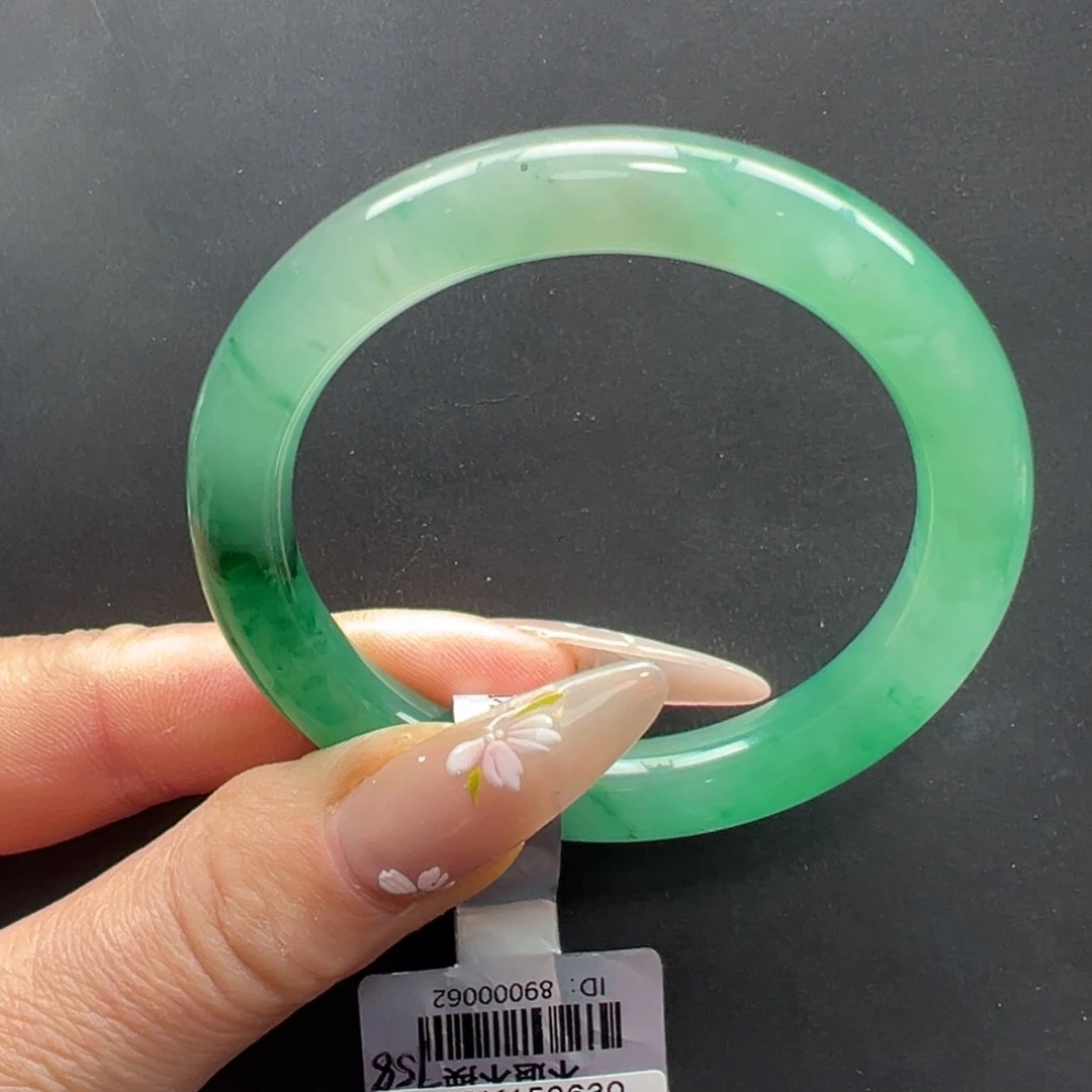 石英质玉未镶嵌手镯秀秀54.8