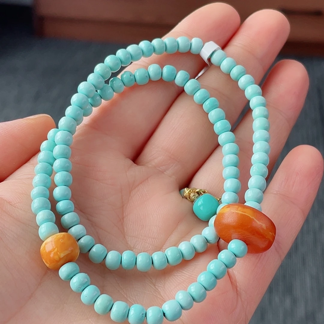 未镶嵌绿松石珠宝半成品