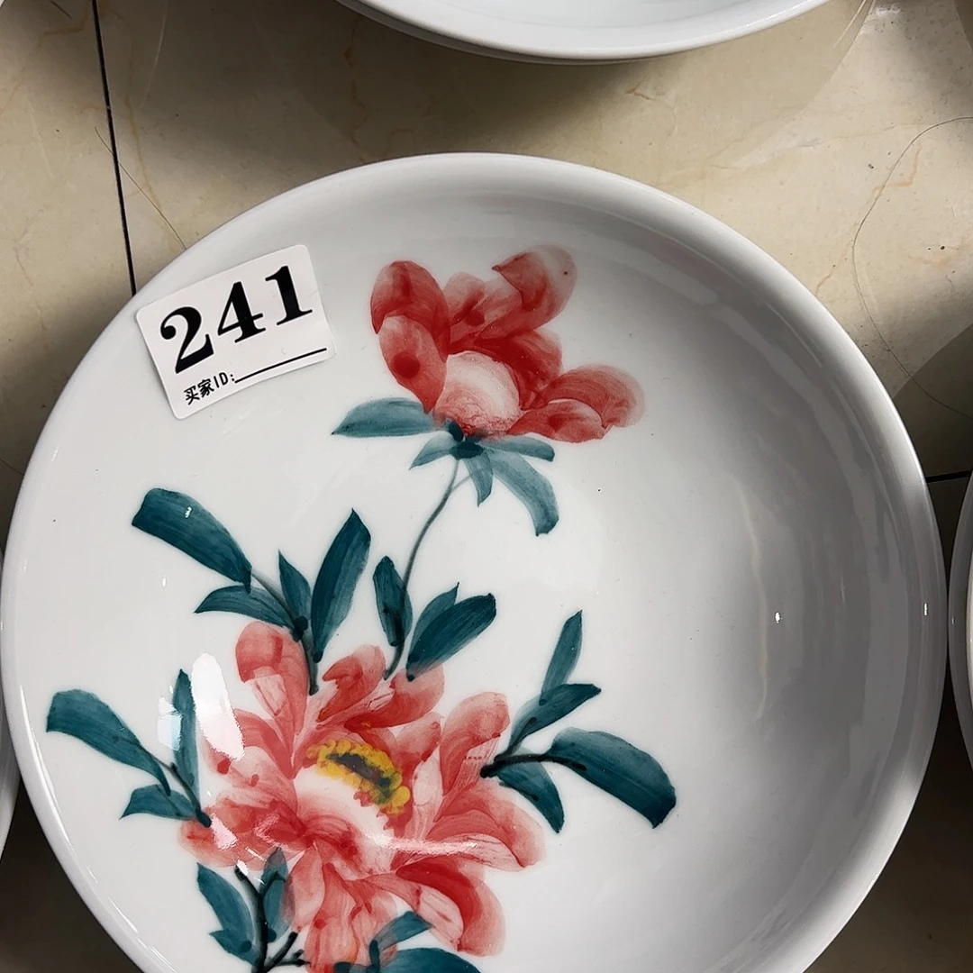 瓷片景德镇陶瓷手工手绘制作