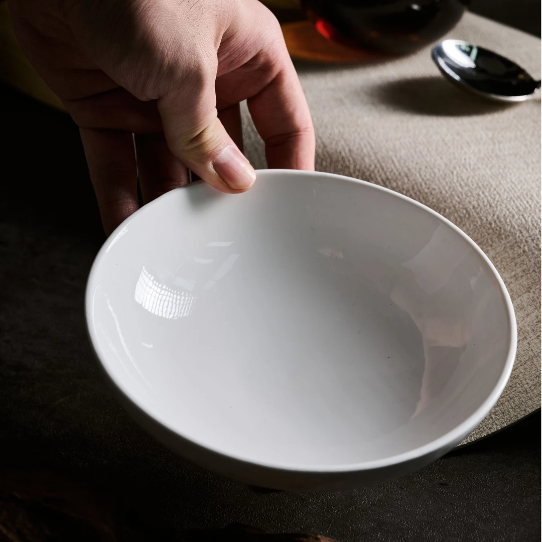 云山景墨陶瓷6寸星钻小脚碗餐具乔迁礼物