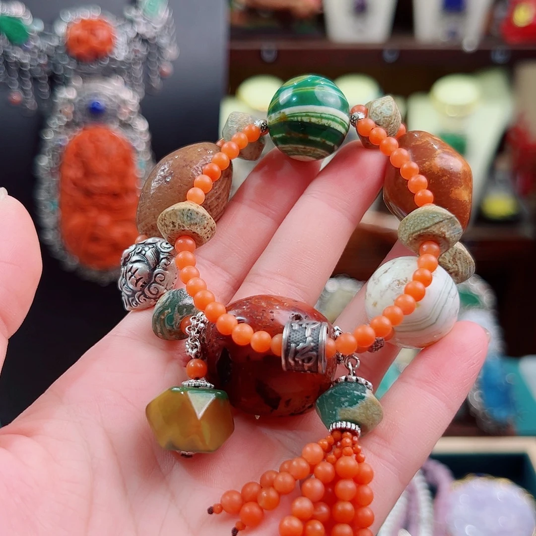 玛瑙未镶嵌手链手链