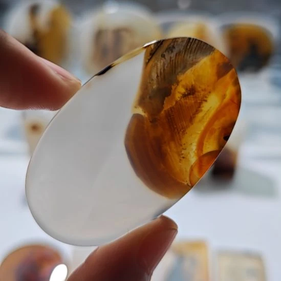 玛瑙/玉髓未镶嵌吊坠(不含链)66号