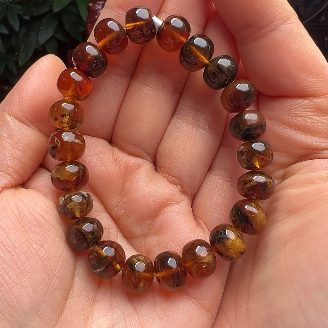 琥珀未镶嵌裸石抚顺琥珀10568十