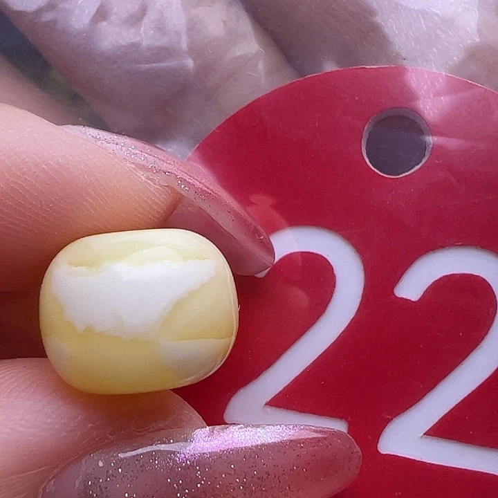 未镶嵌蜜蜡裸石微金沙12mm老型