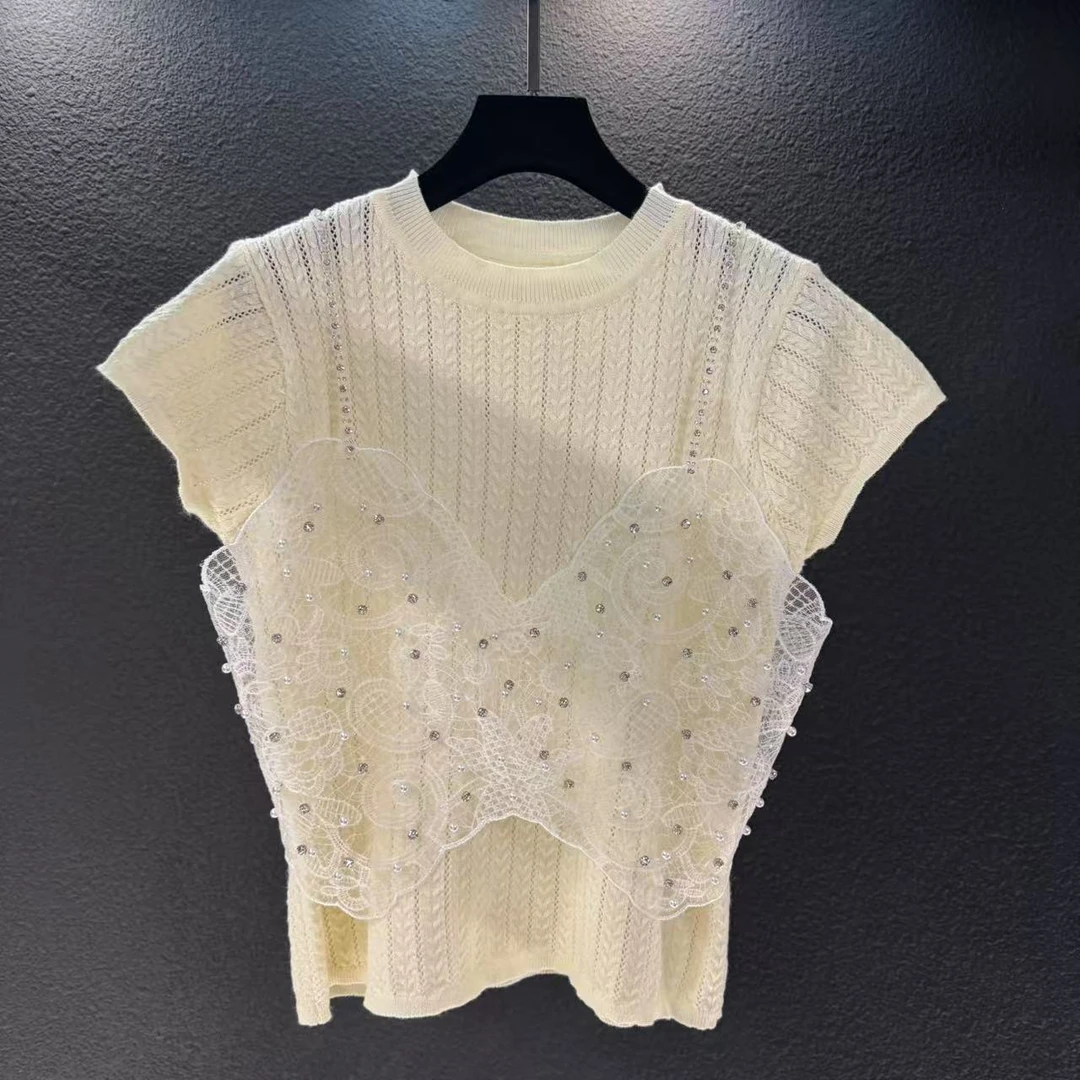 2025款衬衫上衣时尚高定重工