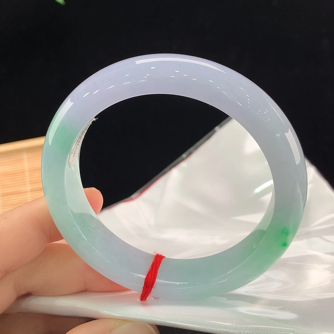 翡翠未镶嵌手镯0539