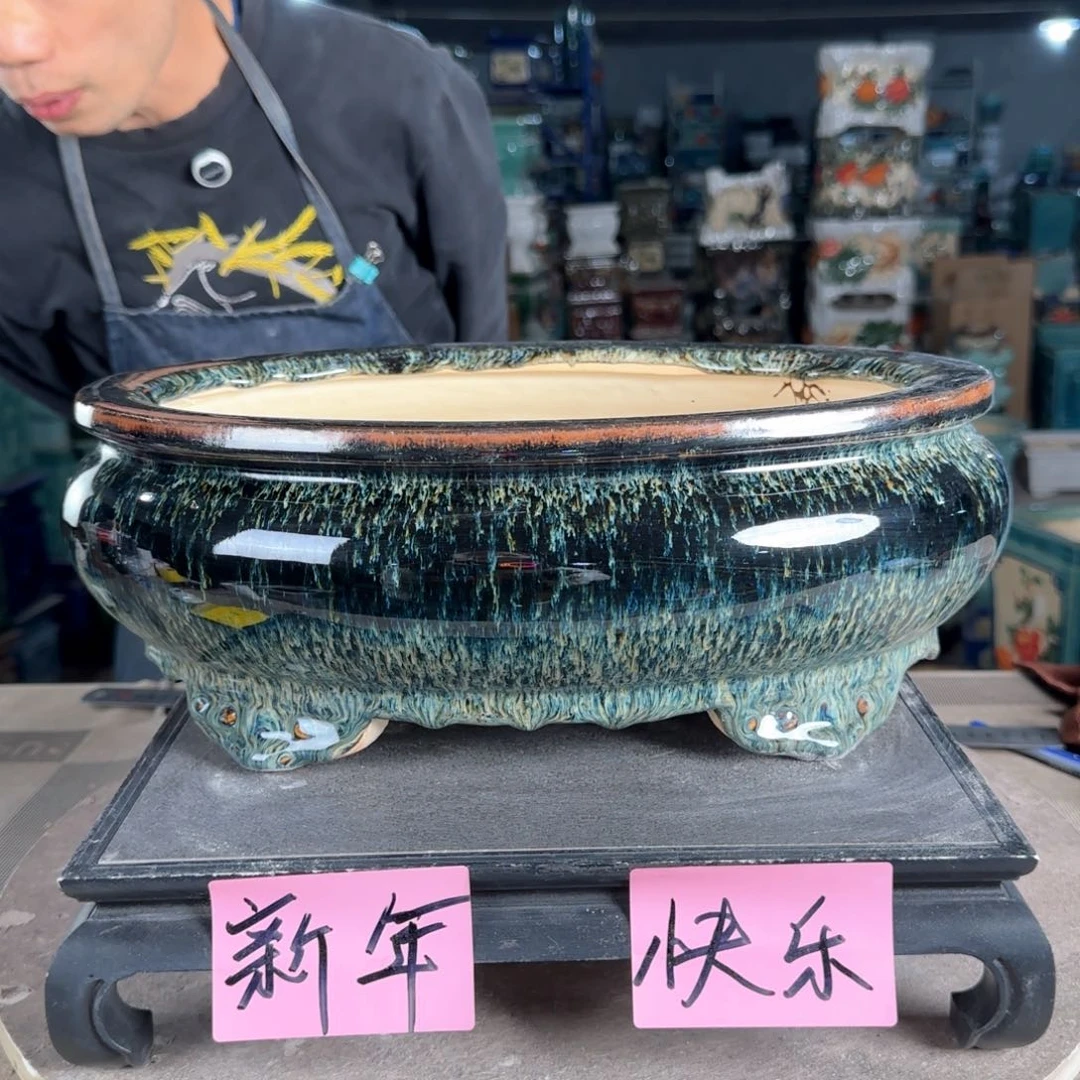 一风堂石湾花盆。