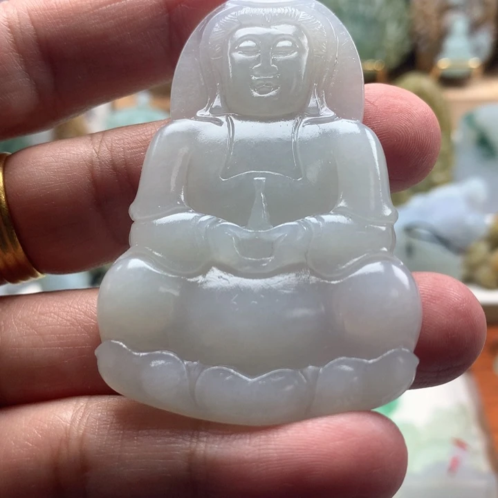 未镶嵌定制翡翠观音