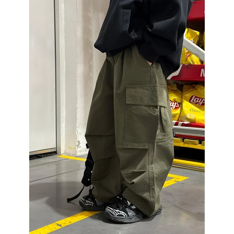 童装男童裤子春秋款2025新款儿童工装裤休闲洋气春季透气长裤韩版