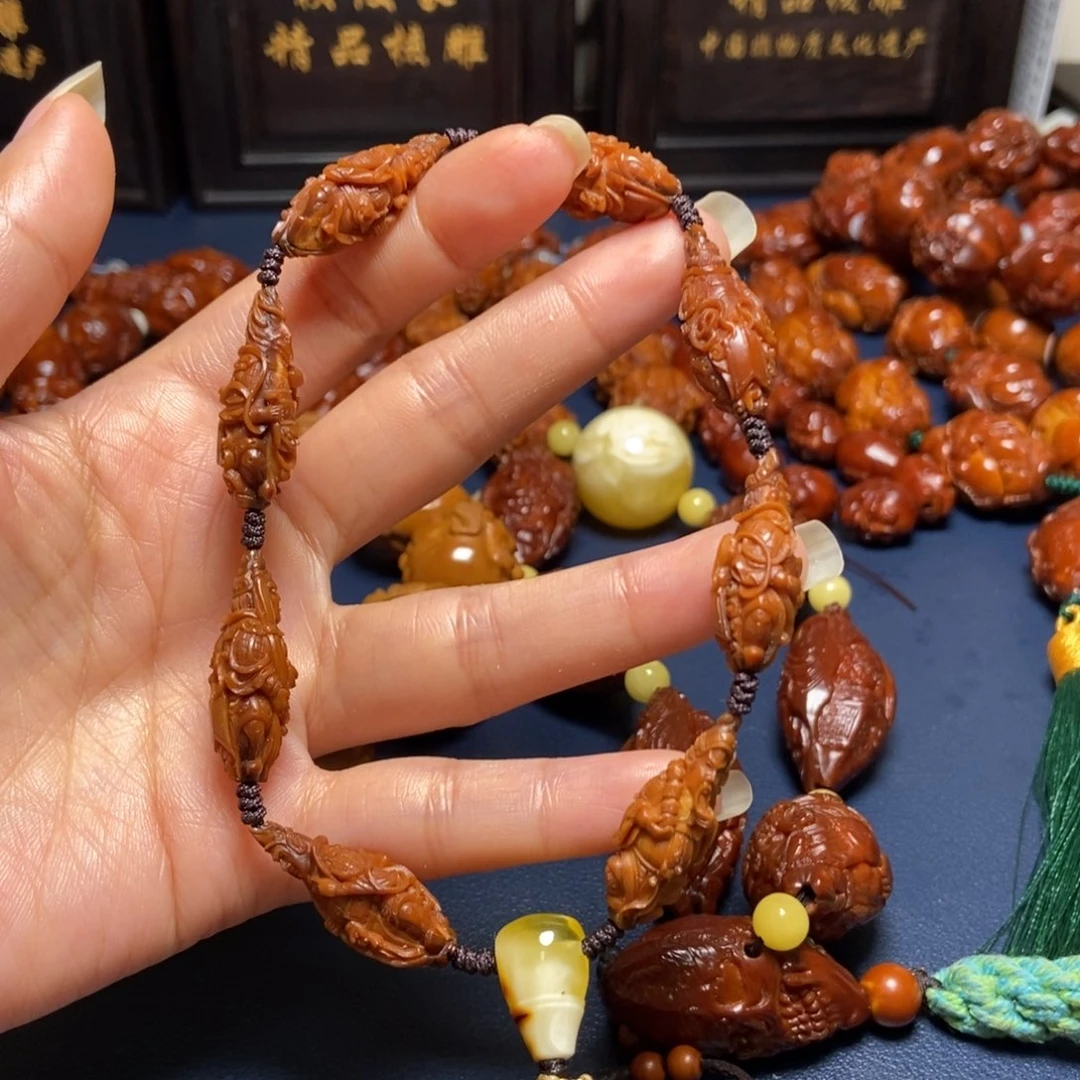 橄榄核手串/手链回血漫天神佛