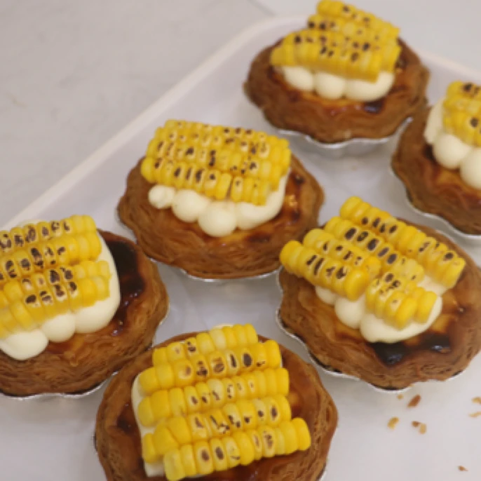 网红玉米塔（一个）芋泥，开心果，奶酪备注口味，不备注口味随机