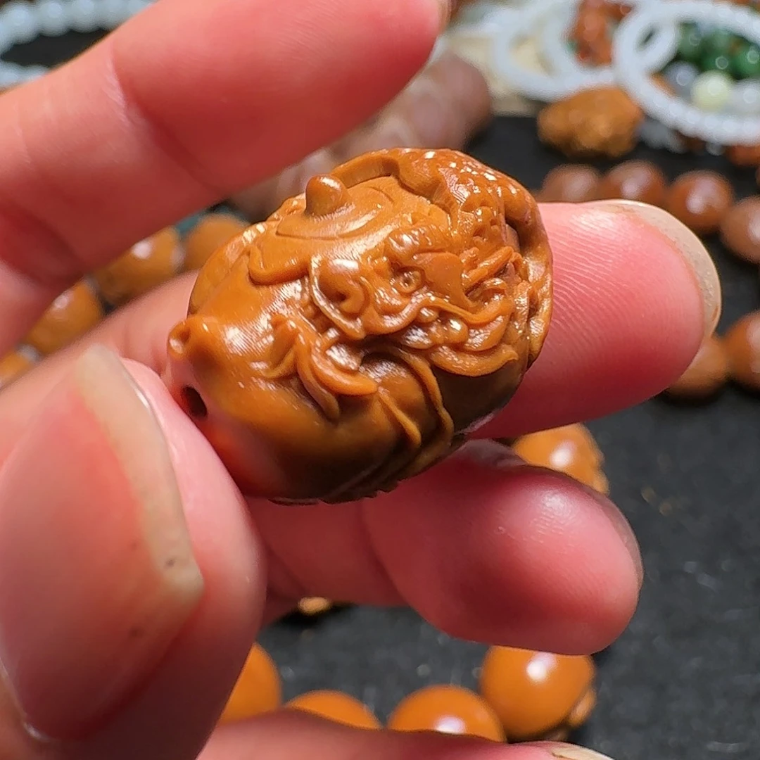 橄榄核手串/手链王晓明核雕艺术钥匙扣