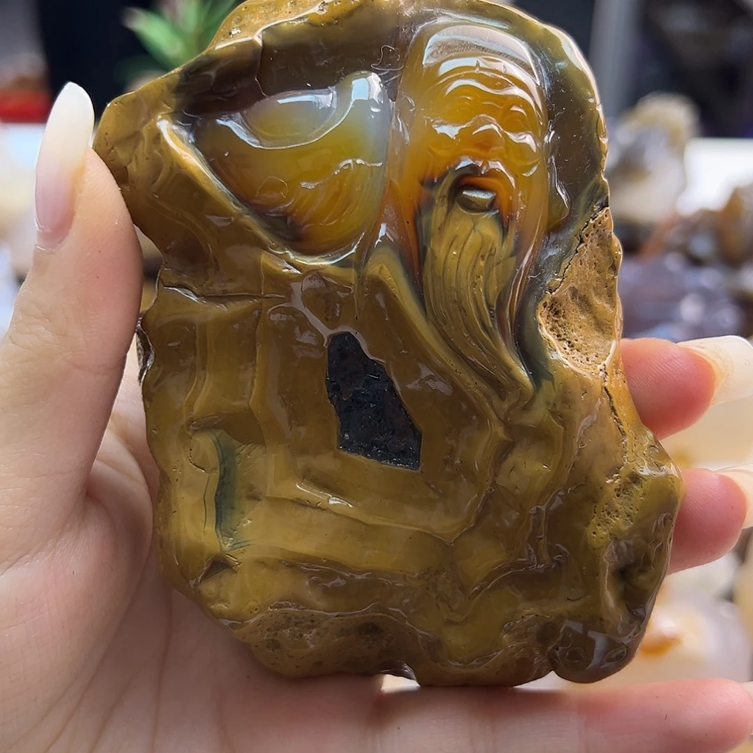 玛瑙/玉髓未镶嵌吊坠(不含链)