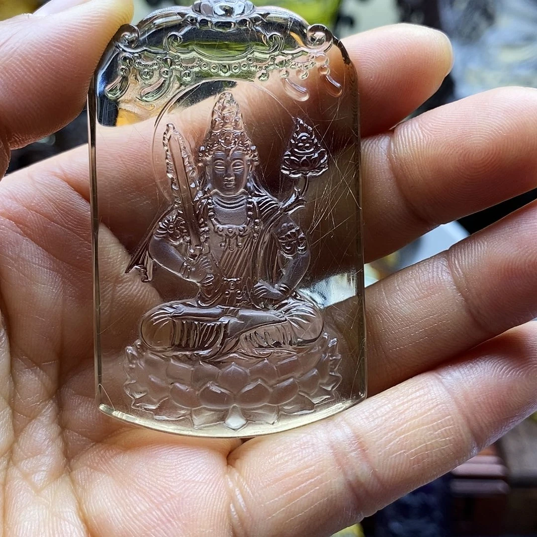 水晶水晶精雕颈饰未镶嵌未镶嵌厡