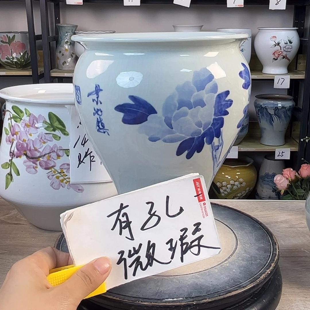 罐1xc景德镇陶瓷花盆