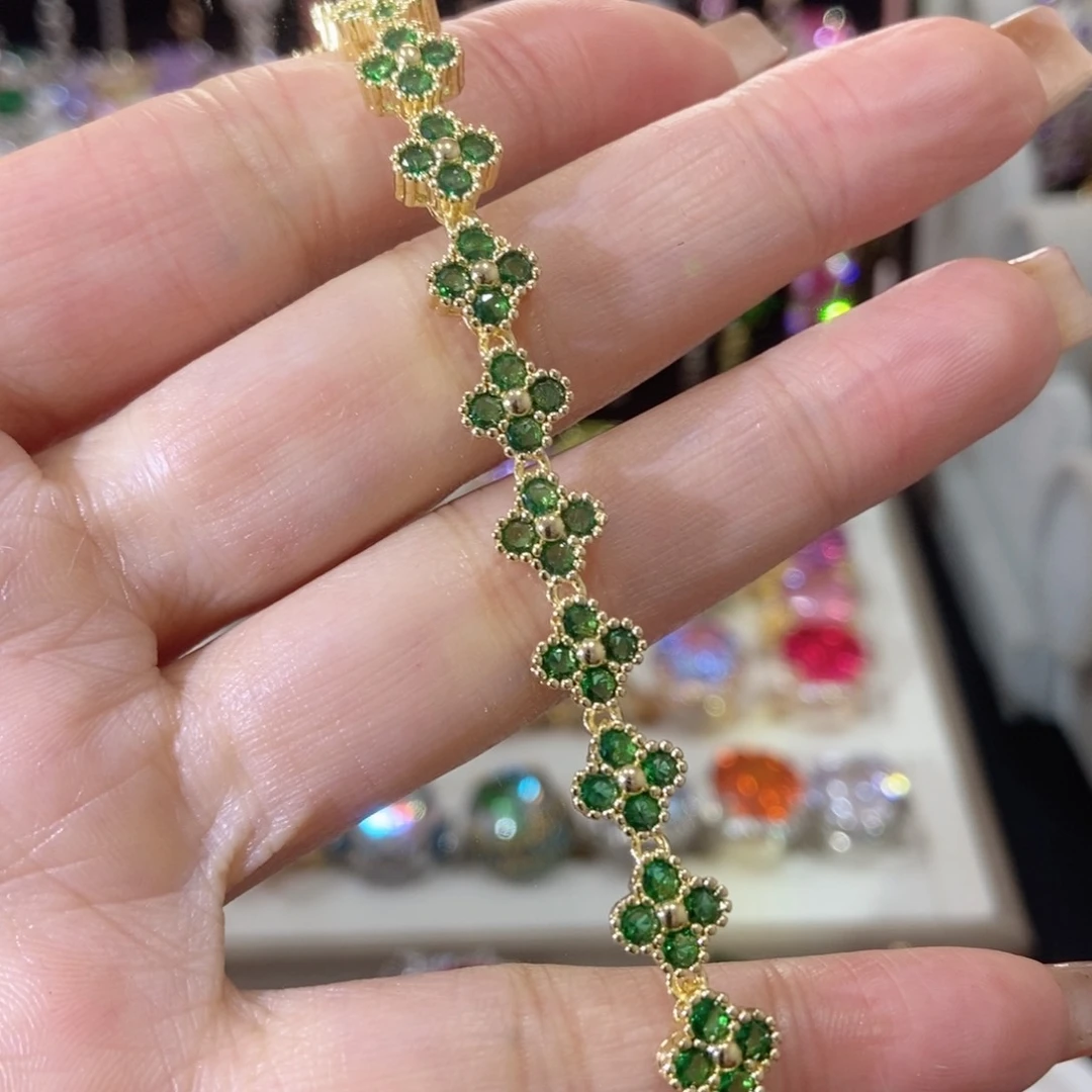 66锆石（处理）手链