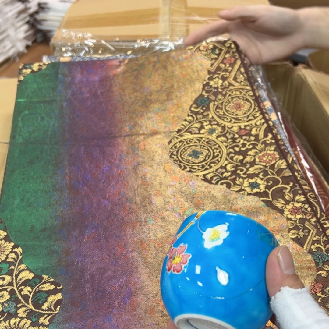 【闪购商品】蓝*花陶瓷马克杯带盖勺