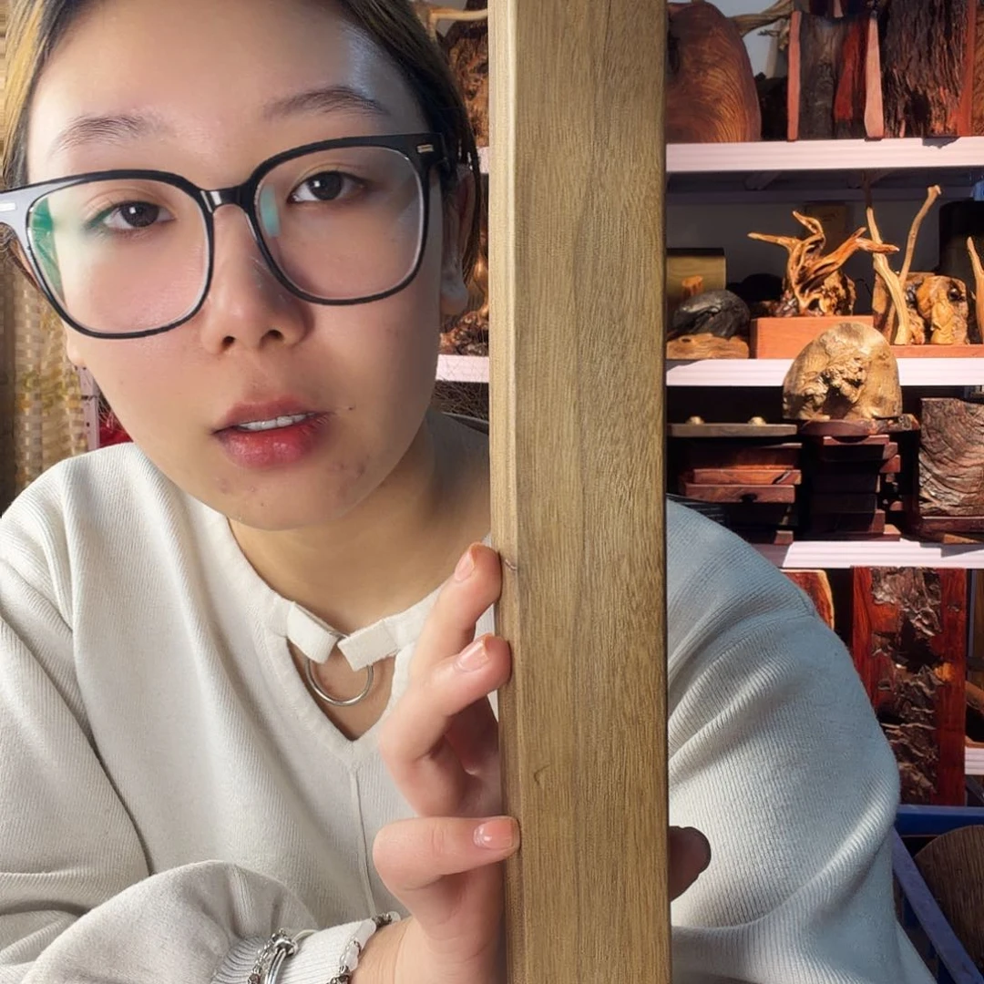 紫檀木类端景台孤*