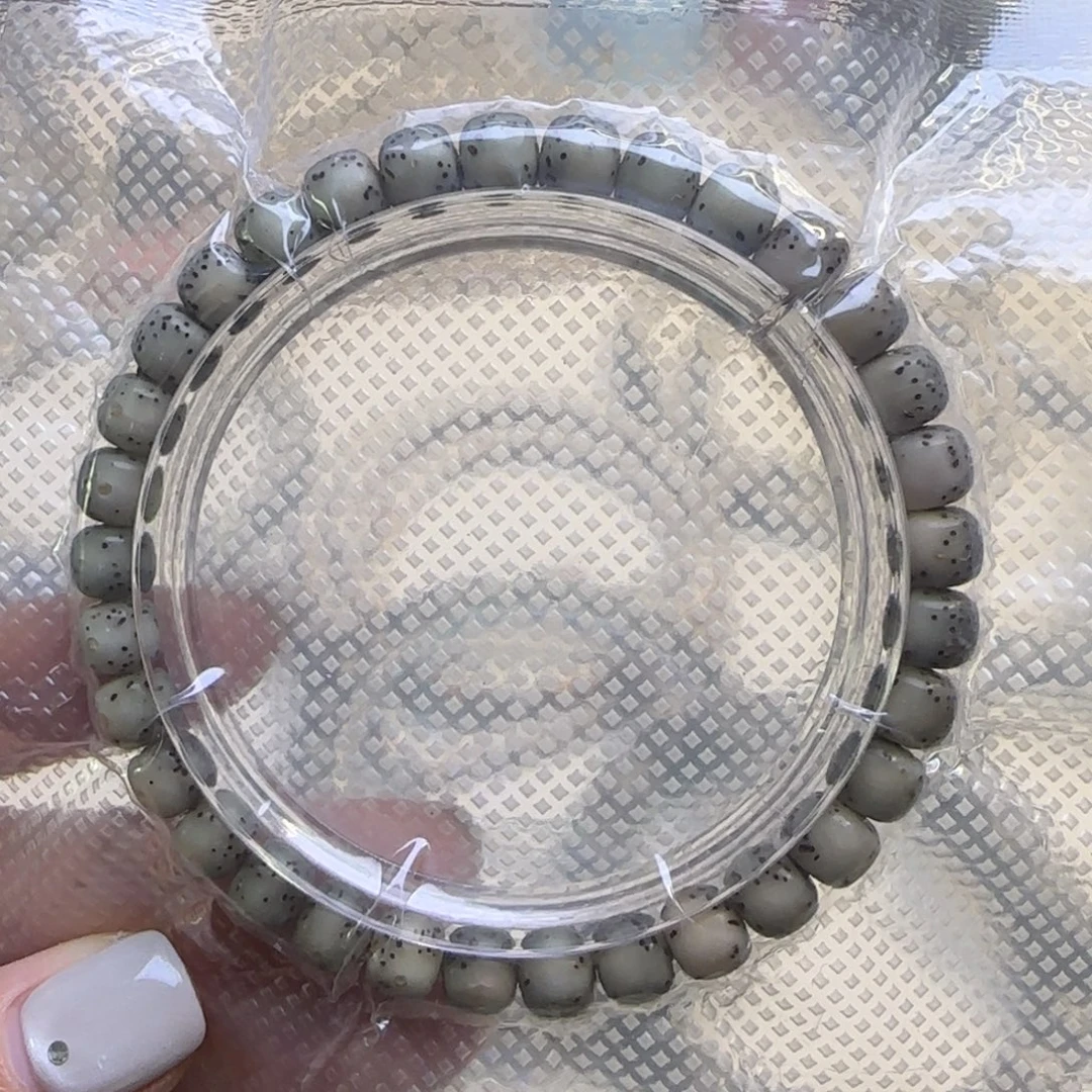 星月菩提吊坠石玉福利款7×6