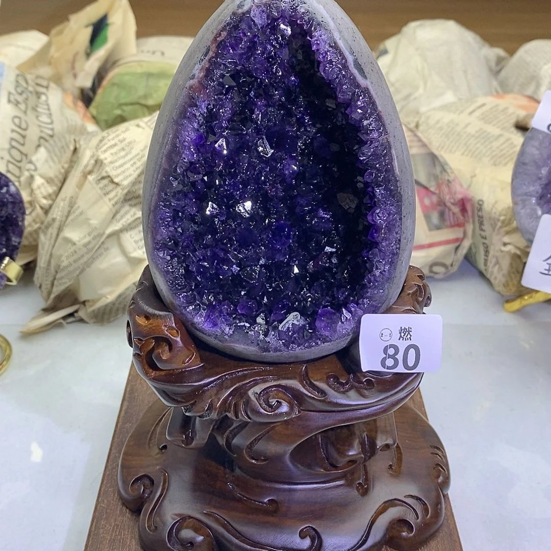 未镶嵌紫晶大型摆件（非配饰）
