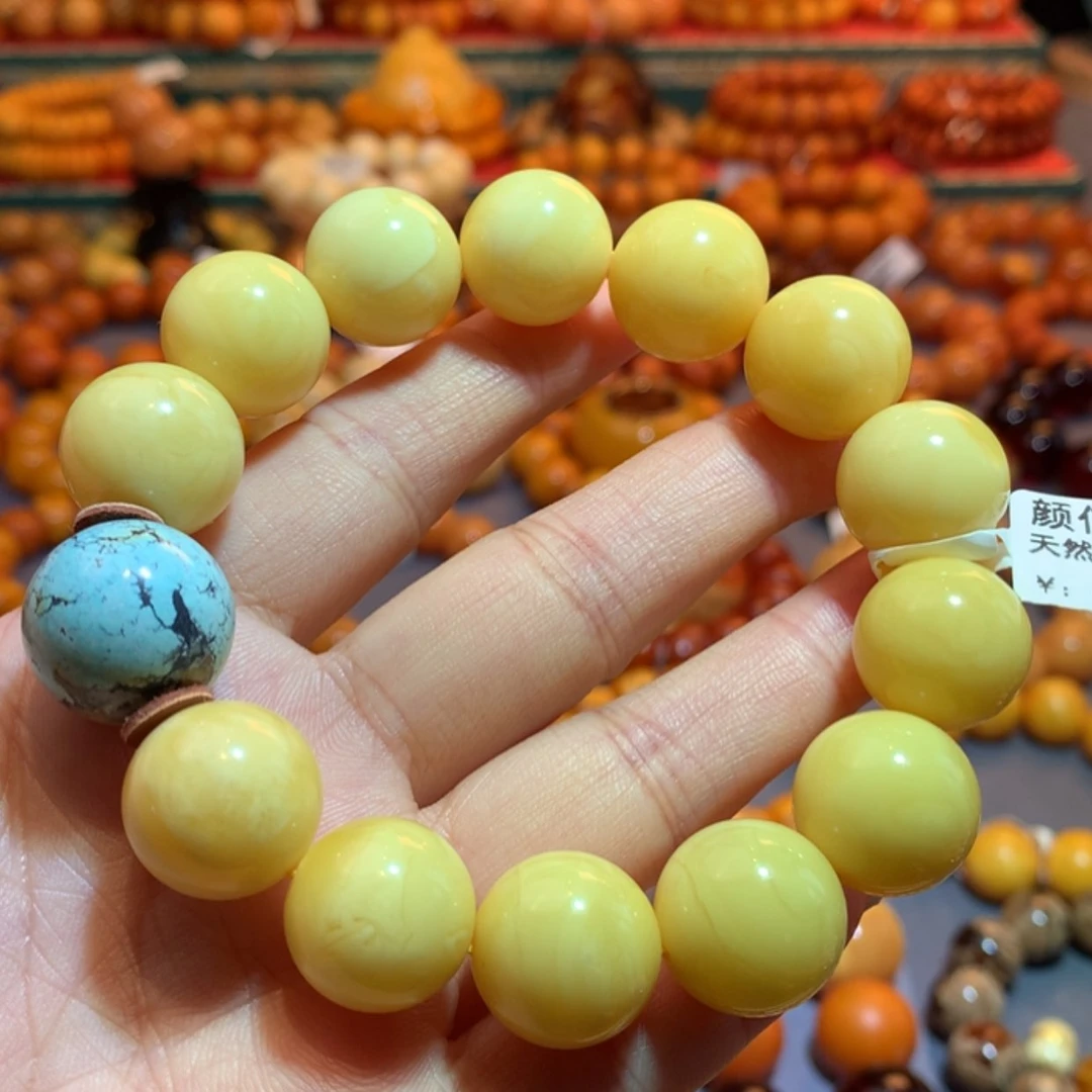 【闪购商品】未镶嵌琥珀手链蜜蜡手串