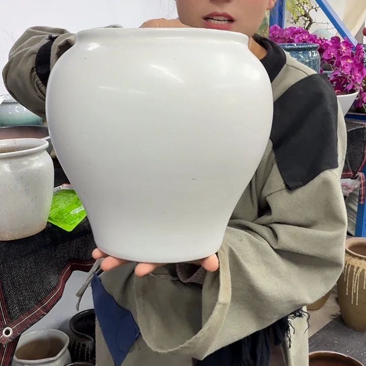 20×28 -粗陶花盆有孔-买买买