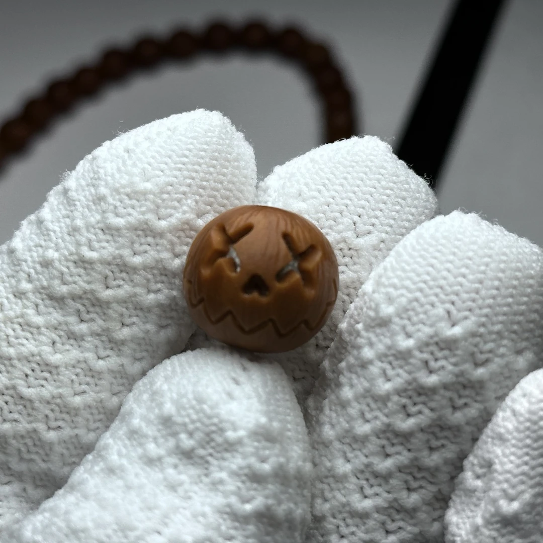 天工文玩猴头核桃[南瓜怪]单颗