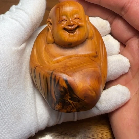 柏木（崖柏）全陈化老料把件